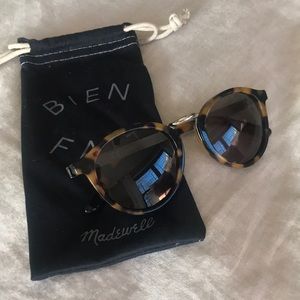 Madewell tortoise sunglasses